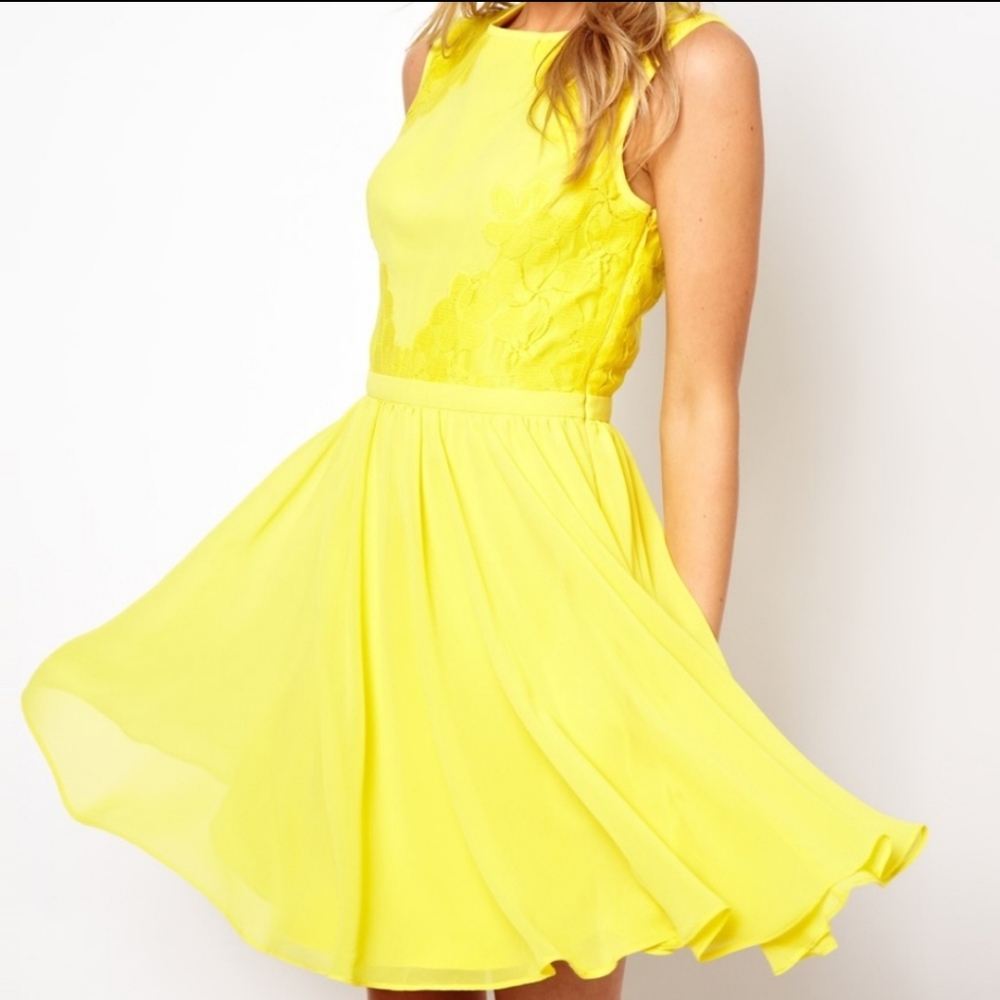 Ted Baker vember lace detail dress